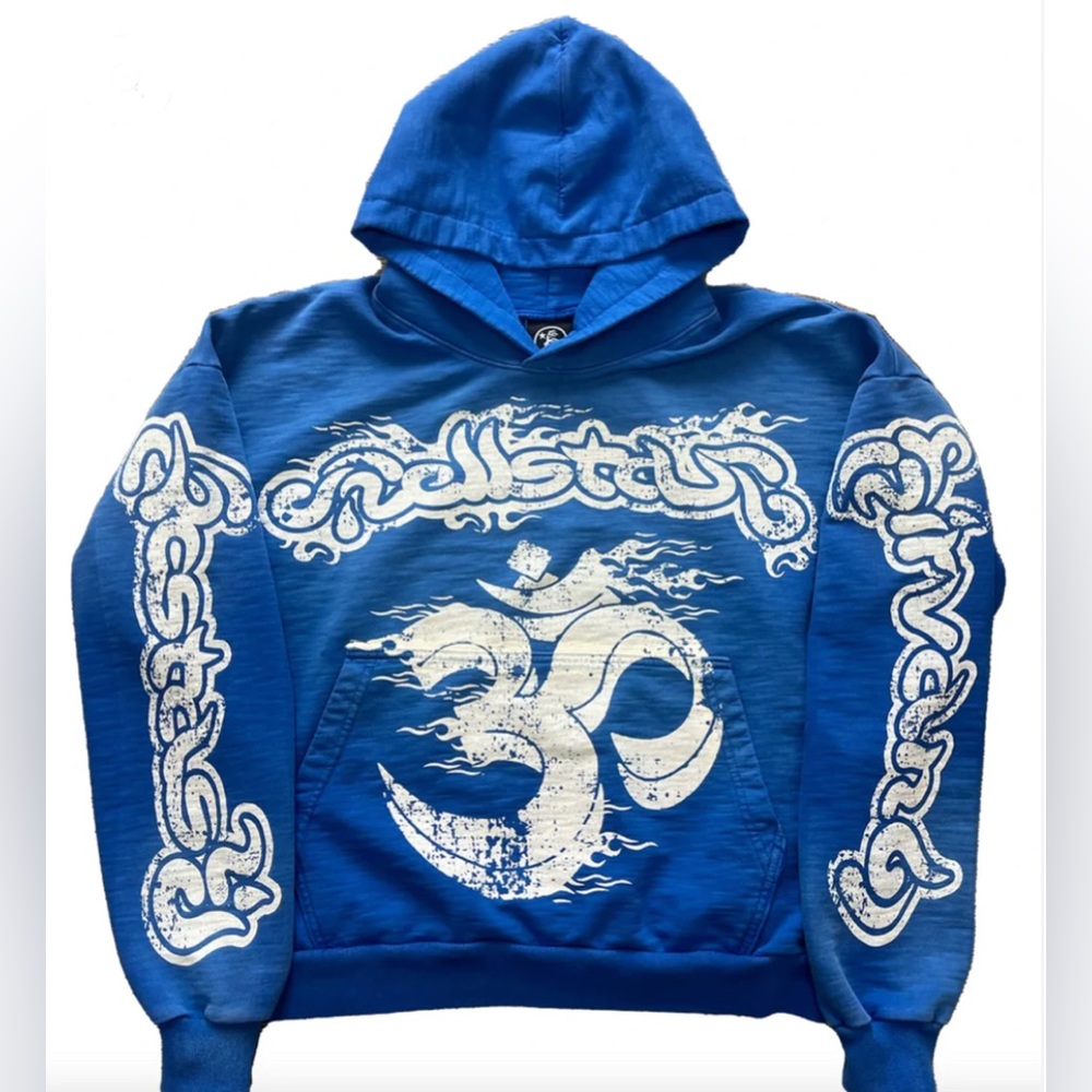 Hellstar | Jackets & Coats | Blue Yoga Hellstar Hoodie | Poshmark